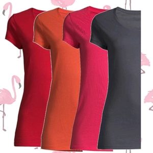 4pk Everyday Short Sleeve
T-shirts